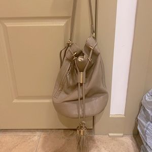 See by Chloe pebble color shoulder bucket bag